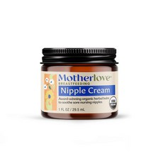 Motherlove 哺乳專用有機舒緩膏, 1 FL OZ / 29.5 mL, 哺乳舒緩呵護膏