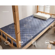 라텍스 매트리스 토퍼 싱글 다용도형, 1cm, 2_연그레이5.5cm쿨링매트양면 60x120cm 아이스