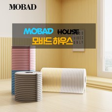 모바드 (60cm X 200cm) 층간소음 방음 방열 충돌 방지 스트립 두꺼운 자체 접착 코너 테두리 창틀 침대 옆 충돌 방지 소프트 폼 코너 벽 스티커, 1개, 라이트옐로우