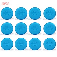 12Pcs 자동차 폼 스폰지 애플리케이터 청소 자세히 패드 왁싱 홈 세차 케어 10cm 키트, 12PCS Blue