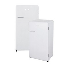 케이쓰리 허스키 업소용 레트로 냉장고 살얼음 소주냉동고 K3SF181FDR (화이트)
