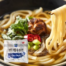 면사랑 반개우동면 1250g (250g x 5개입) 우동사리 냉동, 1, 250g