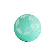 寵物智能逗貓滾滾球/綠 逗貓神器 USB充電貓玩具球, 1個, 星星款(隨機顏色出貨), AIW-008(花形款)/ AWT009(星星款)