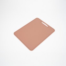 꿈꾸는 리빙 국산 실리콘 도마 향균 컷팅보드 칼자국 미끄럼 방지, 피치베이지, 1개