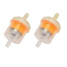 1 6pcs 자동차 가솔린 오일 기계 대 파이프 8MM 액세서리에 한 깎는 오토바이 인라인 호환 필터 가스 범용 6MM 연료 엔진 잔디 소형, 2pcs-short