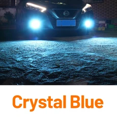 Hummer H3 2006-2010 용 2pcs LED 안개등 2007 Canbus 액세서리, 02 Crystal Blue, 01 H3 2006-2010