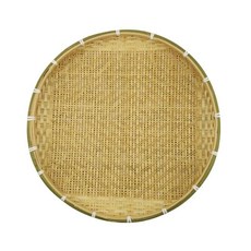 農傢手工竹編竹篩子 圓竹匾簸箕 晾曬幹貨茶葉米篩, 1個