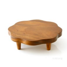 원목 다도 다과상 차탁, 대 40cm, one