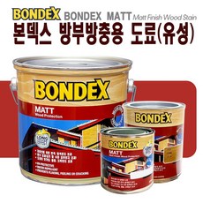 본덱스 방부방충용 도료 375ml, 900투명, 1개