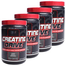 Nutrex RESEARCH 肌酸粉 無味, 4個, 300克