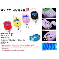 WH-A21 迷你電子秤, 1個