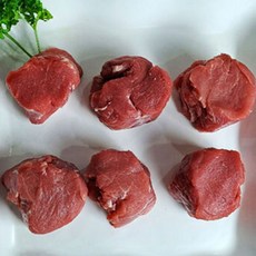 국내산 돼지 고기 한돈 생 안심 1kg 돈까스 카레 장조림 손질두께선택, 육전용0.5cm, 1개