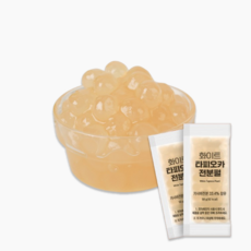 화이트 타피오카전분펄, 1박스, 50개입, 50g