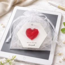 레드하트타블렛 석고방향제 호두마루샵 새해신년단체선물 돌잔치웨딩답례품 스승의날선물 감사퇴사개업선물 석고방향제/오퓨저, 4.클린코튼