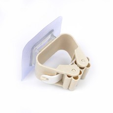아름데코 부착식 청소도구 홀더 청소용품걸이, 핑크