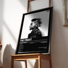 포스터 앨범 아트 커버 노래 음악 랩 벽 방수 종이 스티커 거실 홈 장식, 2. z6