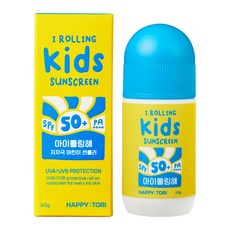 해피토리 아이롤링해 선롤러 SPF50+ PA++++ 혼합자차, 1개, 60ml