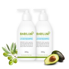 베비루미 아토 바스 앤 샴푸, 300g, 2개
