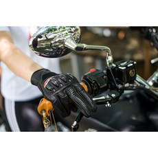 ACOOL 防摔手套 旋轉扣重機手套, G2206黑,M(長圍18-19)