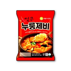 이가자연면 얼큰 누룽제비 133.5g, 2개