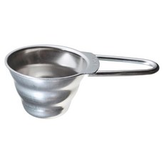HARIO 好璃奧 V60 量匙 銀色 咖啡粉 三樹 12g 不鏽鋼 日本製 M-12SV, 1個