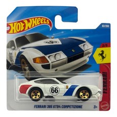 정품++ 핫휠 Hot Wheels 페라리 365 GTB4 Competizione [화이트] 2 62 250 1:64 스케일 다이캐스트 차량, 정품++ 핫휠 Hot Wheels 페라리 365 GTB