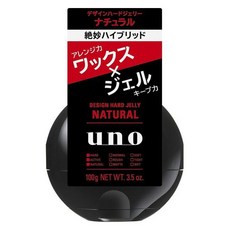 uno 設計款硬式果凍髮膠, 1個, 100g