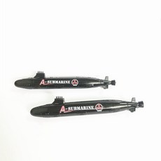 交通模型擺件 【2個裝】 15CM仿真潛水艇塑膠模型玩具軍艦航船核潛艇黑色潛水艇, 1個, 15cm黑色潛水艇 2個裝