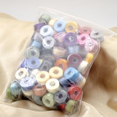 25색 솜인형만들기 세트 자수실 아이돌인형만들기 140색 컬러실 36색 낱개 핸드메이드, 벨벳 100color 간단포장, 1개