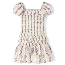 Gymboree 여아 및 유아용 캐주얼 티어드 드레스 토끼 꼬리 6 117056