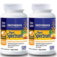 ENZYMEDICA Digest Spectrum酵素膠囊, 2罐, 120顆
