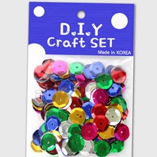 육각 홀로그램 DIY 공예용 스팽글 소량 포장 장식재료, 15