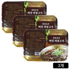 [홈쇼핑] 정성곳간 버섯 파불고기, 3개, 300g