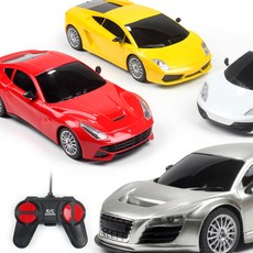 Collection Car / RC카 무선자동차 미니카 자동차, 레드, 1개