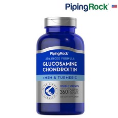 파이핑락 글루코사민 콘드로이틴 MSM 플러스 터메릭 캐플릿, 360정, 1개