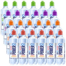 파워오투 500ml x 24개 복숭아자몽 아이스베리 애플키위 오렌지레몬