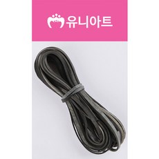 유니아트 1000 흑고무줄 1.2M x 6줄 칼라고무줄 팔찌만들기 목걸이만들기 유치원 어린이집 만들기재료, 1개
