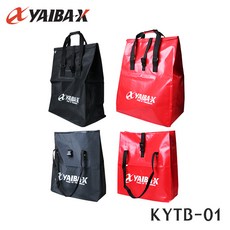야이바 KYTB-01 웨이더/방수 보조백 BLACK/RED M/L /타포린 방수가방 (형제피싱-GK)