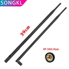2.4G/5.8G 안테나 SMA Male 12dBi 고이득 RP-SMA Male 무선 라우터 네트워크 부스터 Netword 카드용 옴니, 기타, 01 RP-SMA Male 1PCS