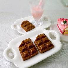 [이브닝메종] 미니어처 초콜릿 조각 모형, 초콜릿 조각 rsA9, 1개