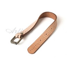 빈티지 미니 가죽핸들 가죽끈 가방끈 토트백, 1개, 엔틱베이지