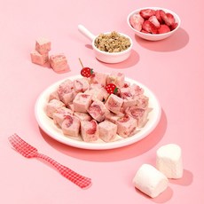 딸기 그래놀라 쫀득쿠키, 12개, 50g