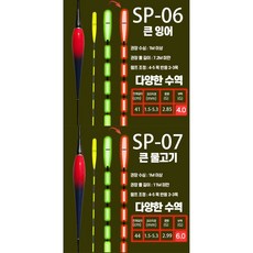 주한피싱 스마트 전자찌 다양한 전자찌 민물 전자찌 모음 민물낚시 전자찌, 1개, SP06  4.0g
