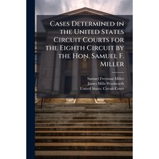 (영문도서)Cases Determined in the United States Circuit Courts for the Eighth Circuit by t... Paperback, Nabu Press, English, 9781145315716