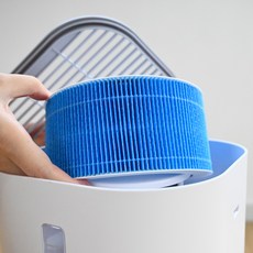 ROUNY 대용량 공기청정기 자연기화식 가습기 50제곱미터 커버 대용량 안개 없는 자연기화식 아기 안심 무분진, AP-MOS1-Filter