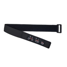 자전거 프레임 휠 고정 스트랩 폴딩 벨트 사이클링 액세서리, 검은색 자전거