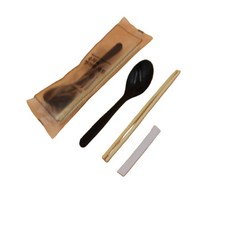 이엠 수저+젓가락+이쑤시개 세트 500개, 1세트