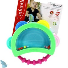 2보급창고 아기 미니 탬버린 오감놀이