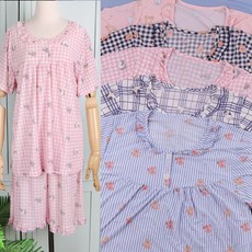 26SS 쿨 냉감 여성 캐릭터 상하세트 아이스잠옷 쿨홈웨어