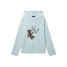 투트아쿠 그래픽 프린트 후디